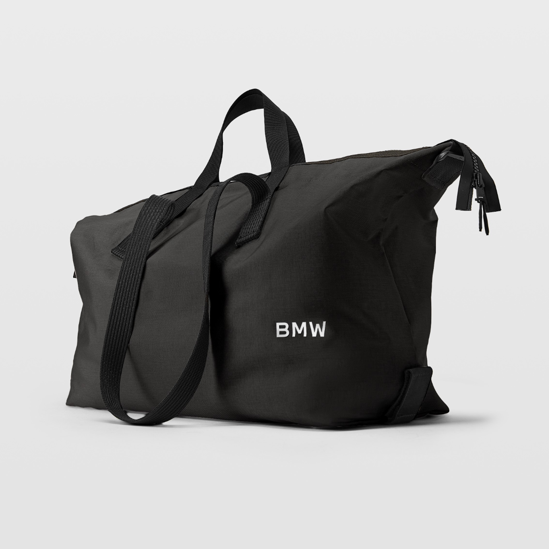 BMW字樣旅行袋黑色